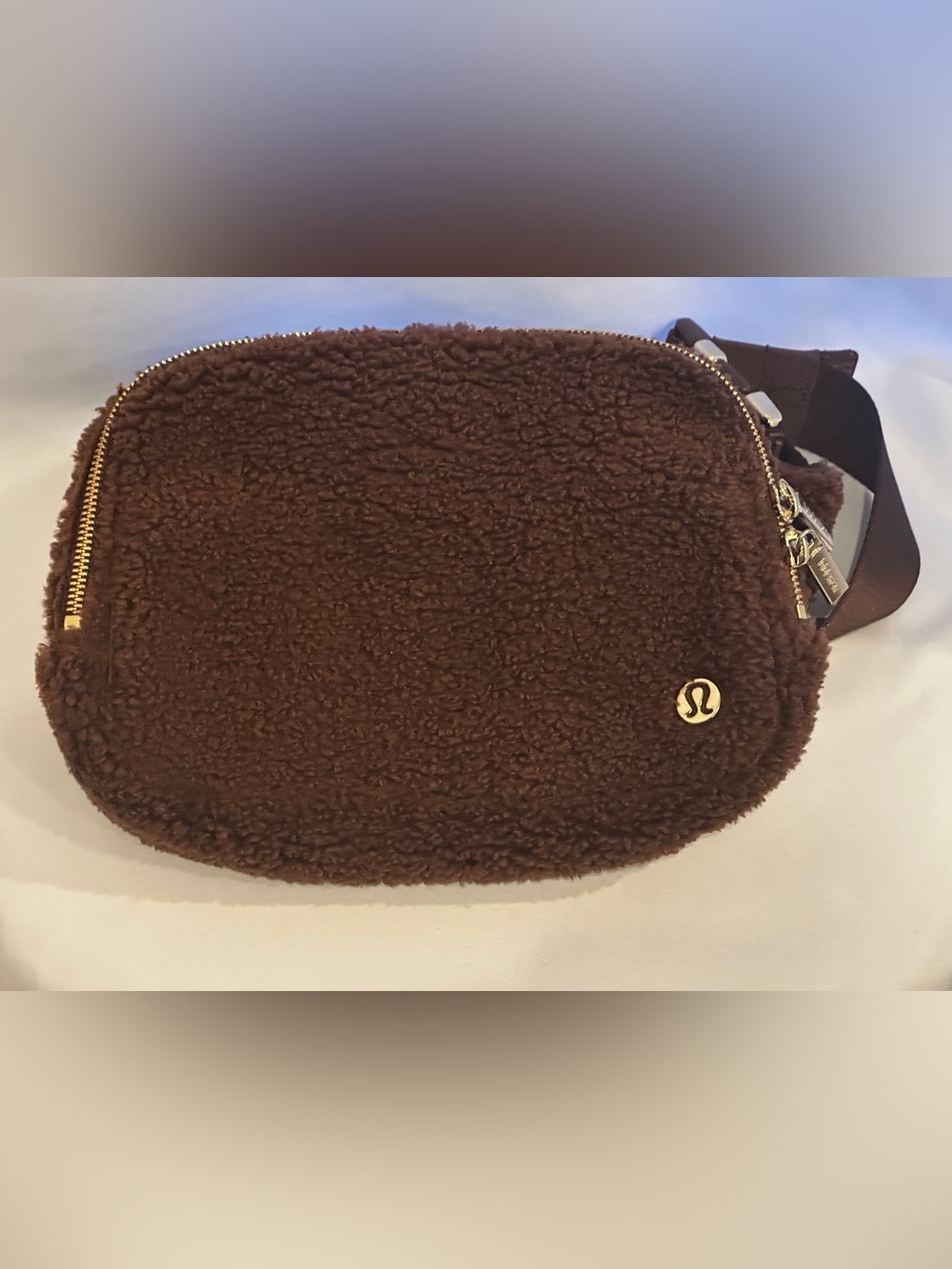 Lululemon Fleece Belt Bag / Everywhere Belt Bag Brown Crossbody NWOT